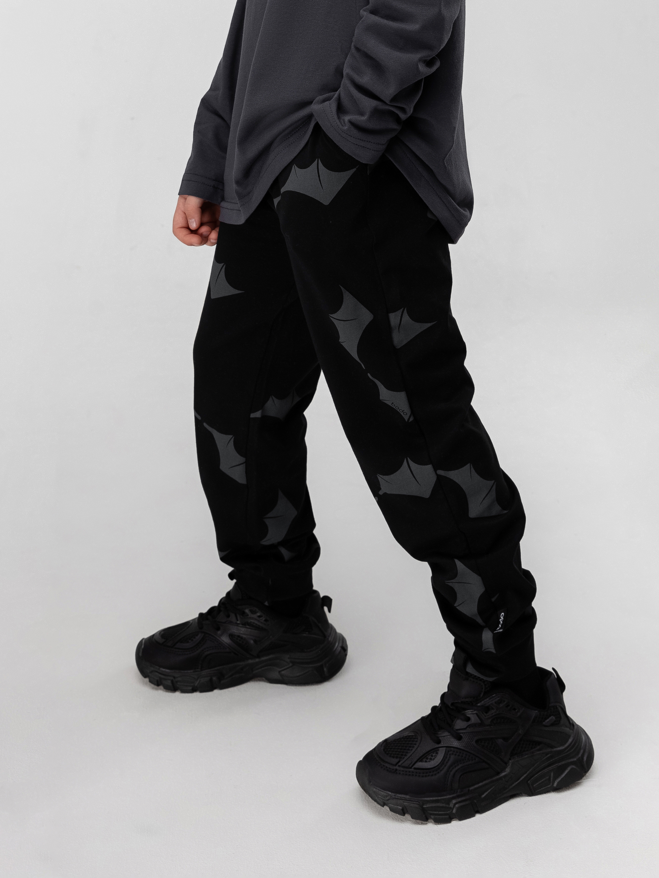 Брюки спортивные Bodo 6-360МU_черный (темно-серый) - фото 7