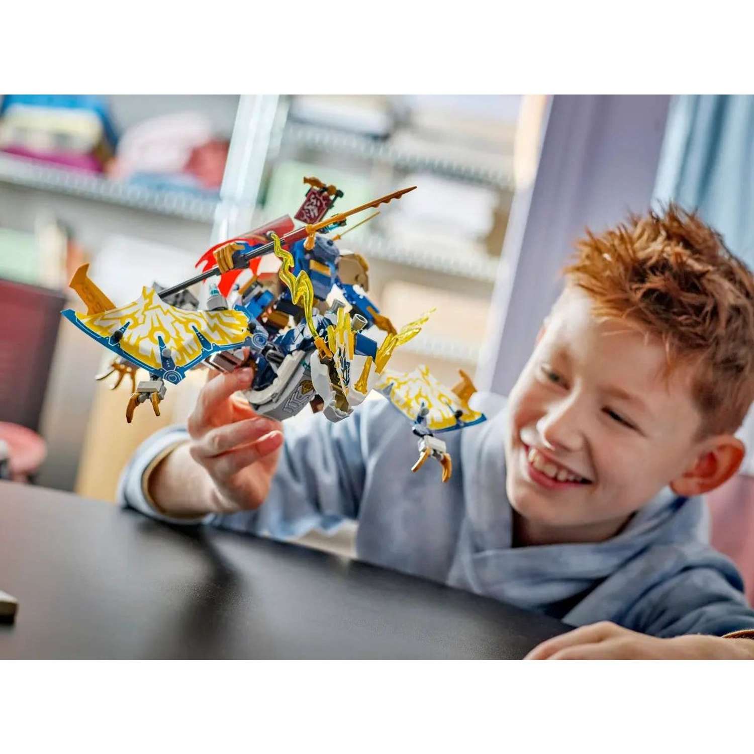 Конструктор LEGO NINJAGO Робот драконий всадник Роуга 584 дет. - фото 10