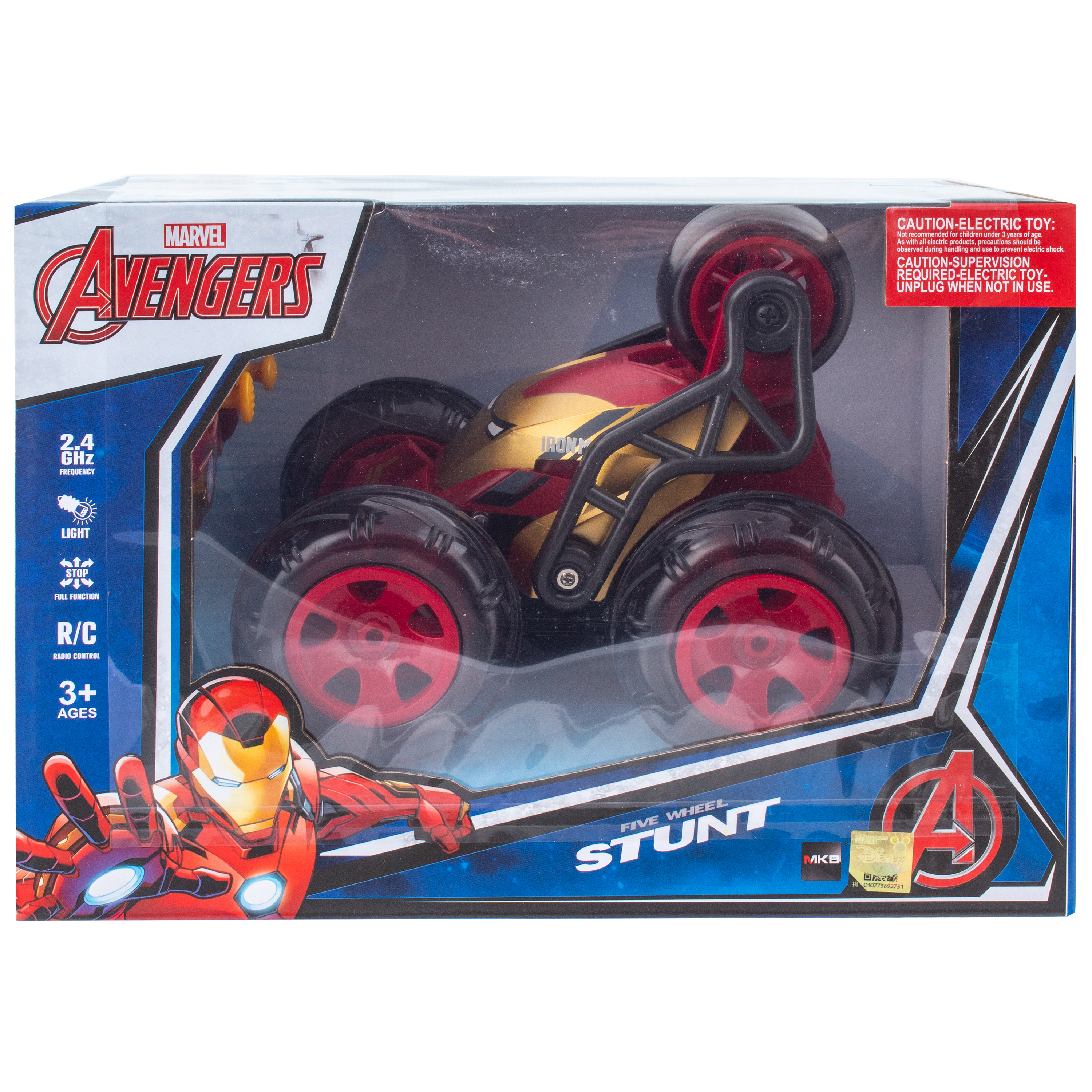 Автомобиль РУ KiddiePlay Iron Man - фото 8