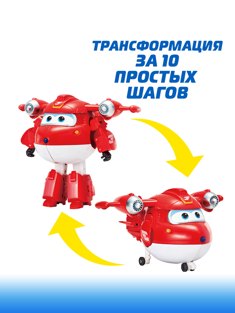 Игровой набор Super Wings из 2х трансформеров Джетт+Тино EU760202 - фото 4