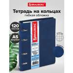 Тетрадь со сменным блоком Brauberg клетка 120 лист.