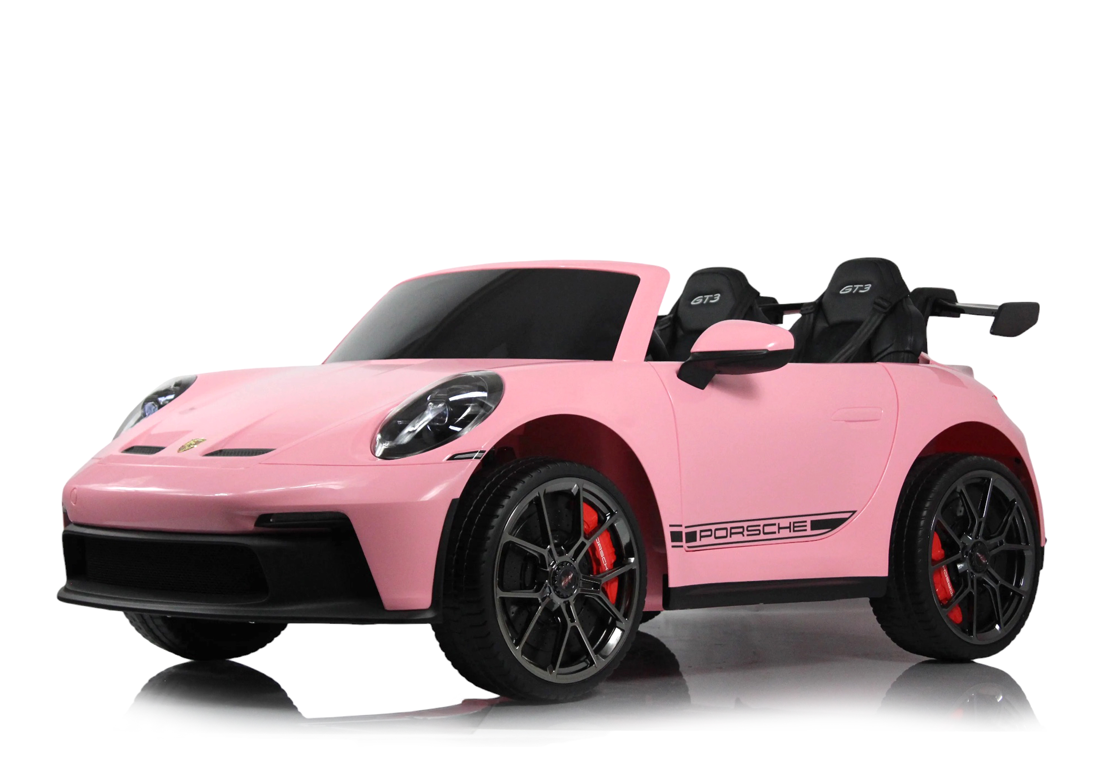 Электромобиль RIVERTOYS Porsche Y911YY-PINK С пультом ДУ - фото 6