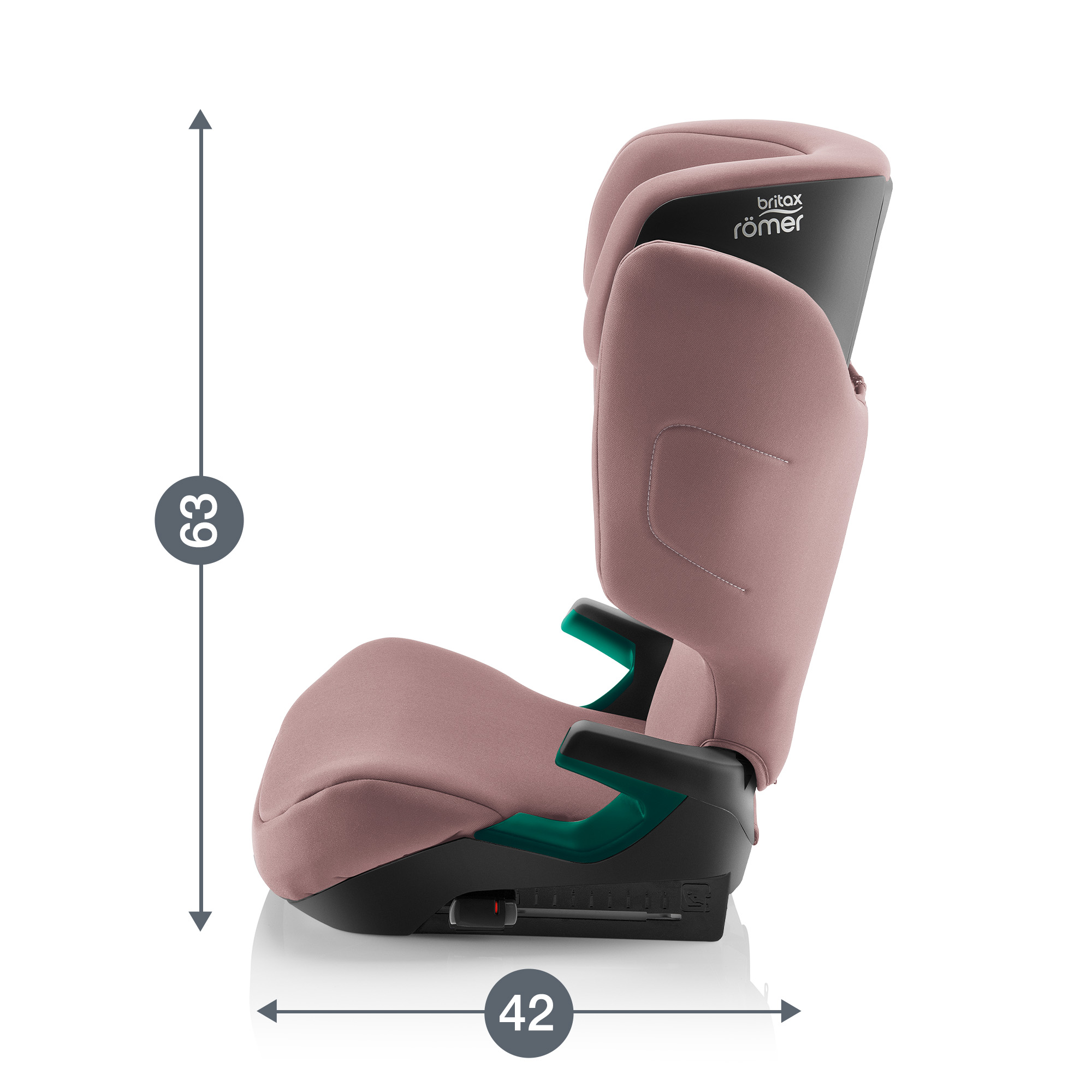 Автокресло Britax Roemer Discovery Plus 2 Dusty Rose Isofix 2/3 (15-36 кг) - фото 9