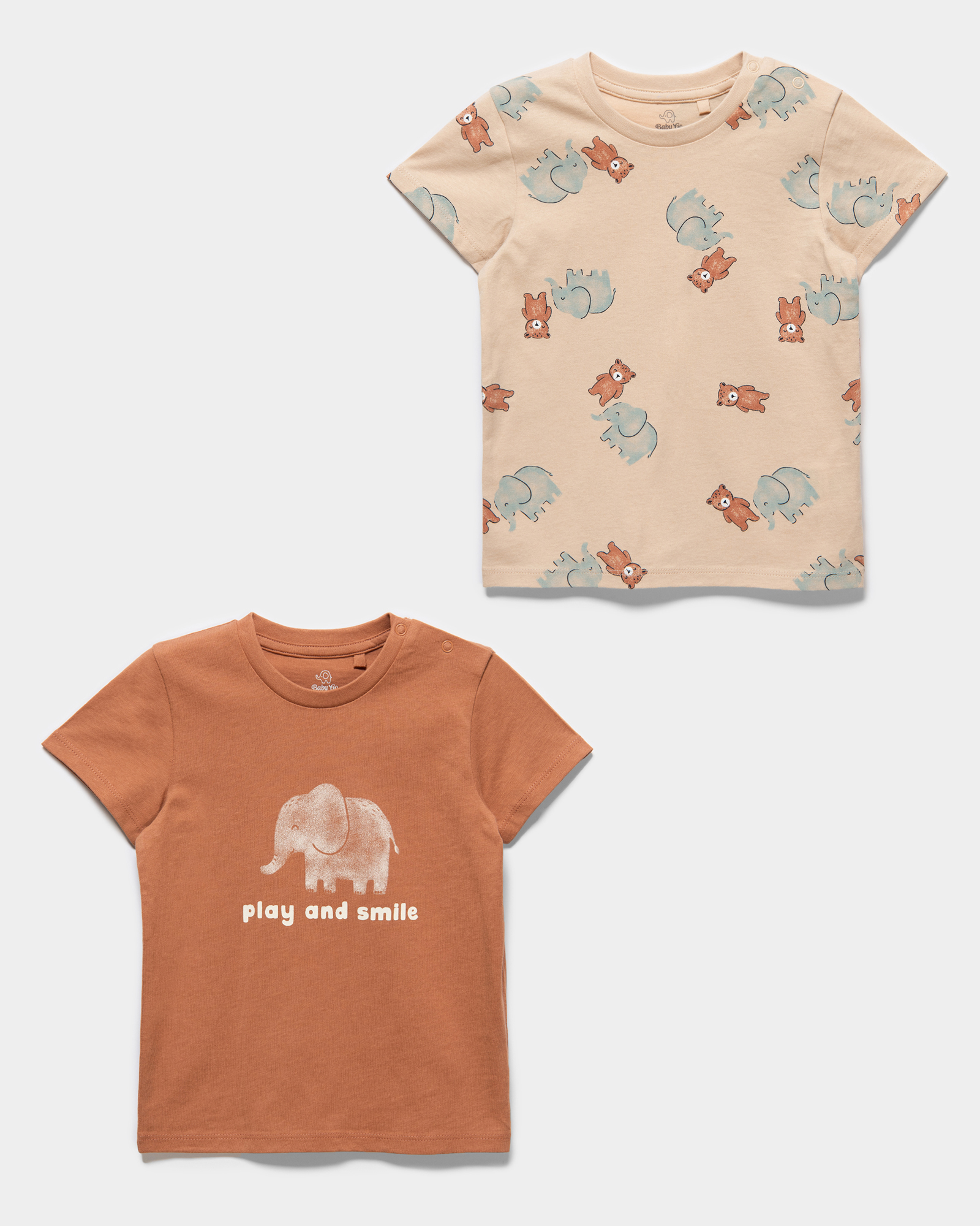 Футболка Baby Gо 2 шт W24BG2KBR21ib88L2 - фото 1