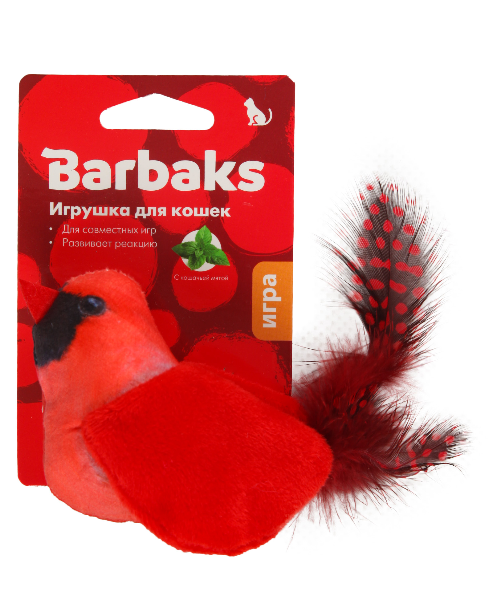 Игрушка для кошек Barbaks Щегол - фото 6