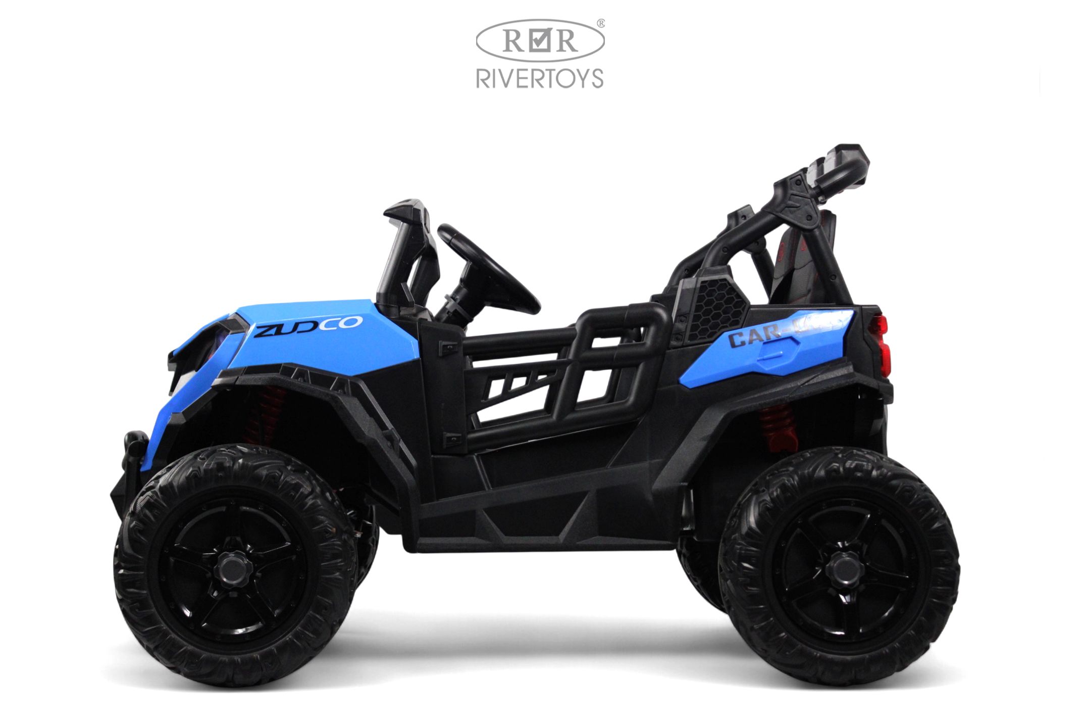 Электромобиль RIVERTOYS K555KK-BUGGY-BLUE С пультом ДУ - фото 5