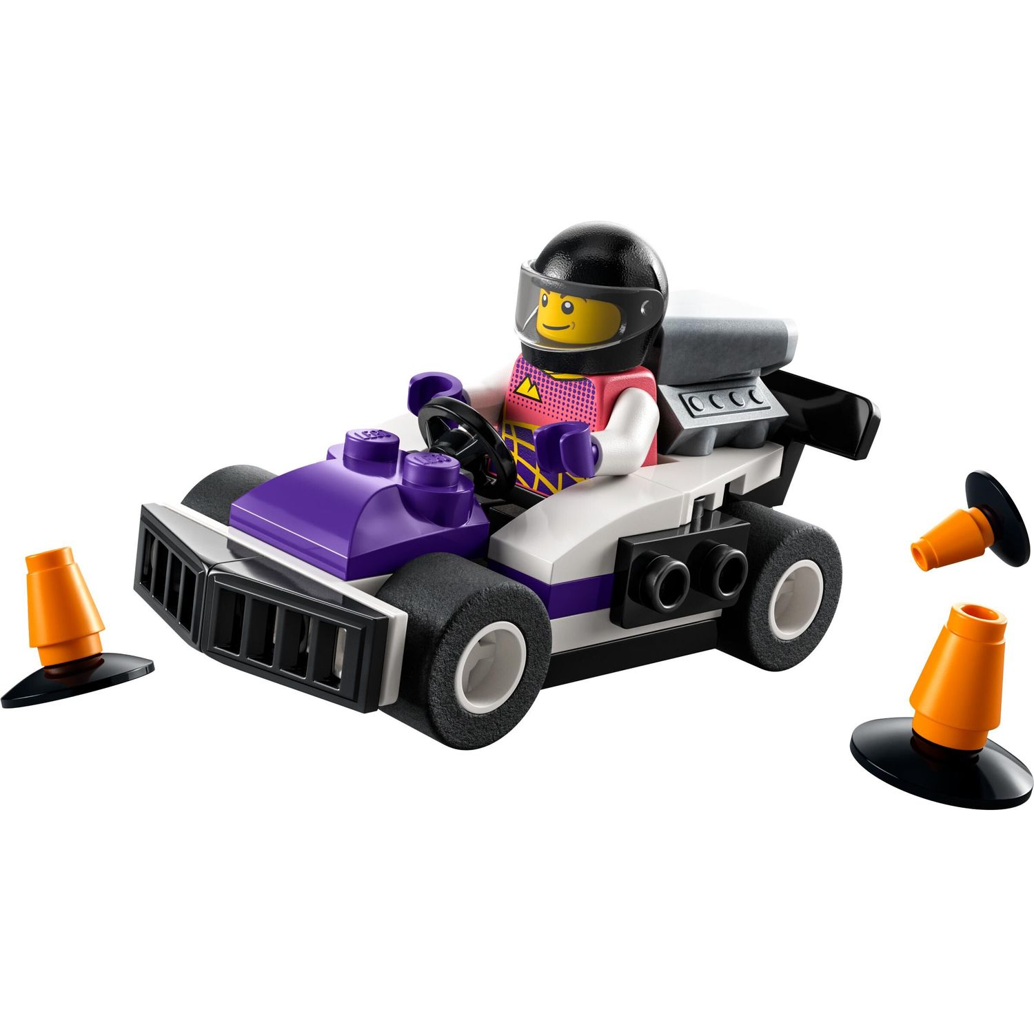 Конструктор LEGO City Картинг-гонщик 39 дет. - фото 2