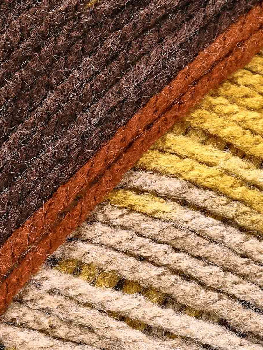 Пряжа Alize для вязания Burcum Batik 100 гр 210 м 5 мотков 3379 секционный - фото 5