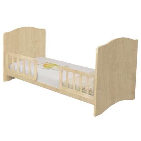 Детская кроватка Polini kids прямоугольная, без маятника (бежевый)
