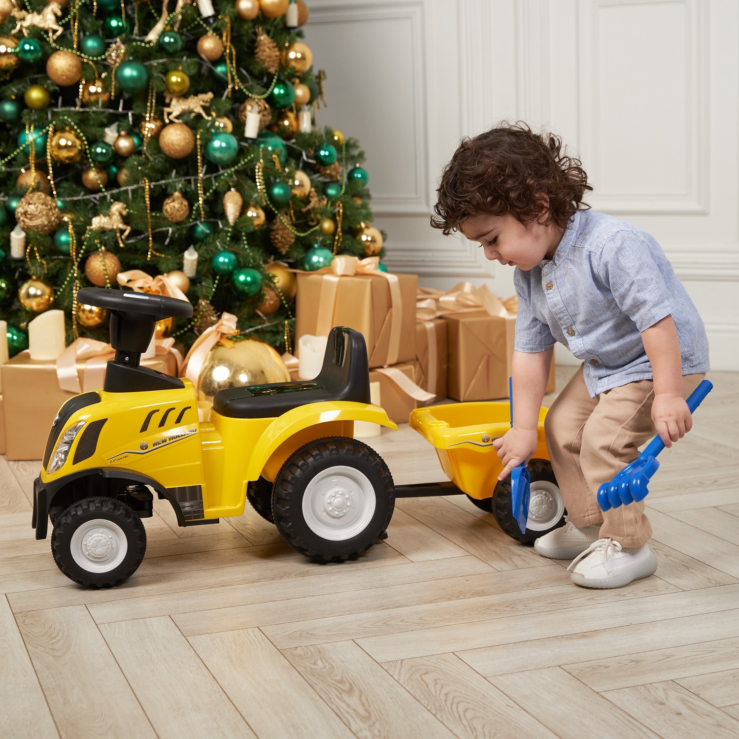 Каталка BabyCare Holland Tractor - фото 12