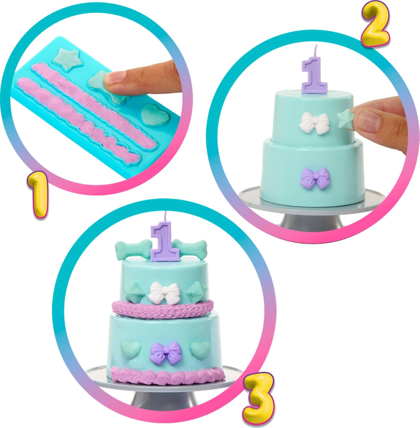 Кукла модельная Barbie Pet Birthday голубой JFG68 - фото 4