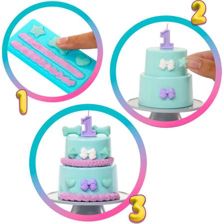Кукла модельная Barbie Pet Birthday голубой
