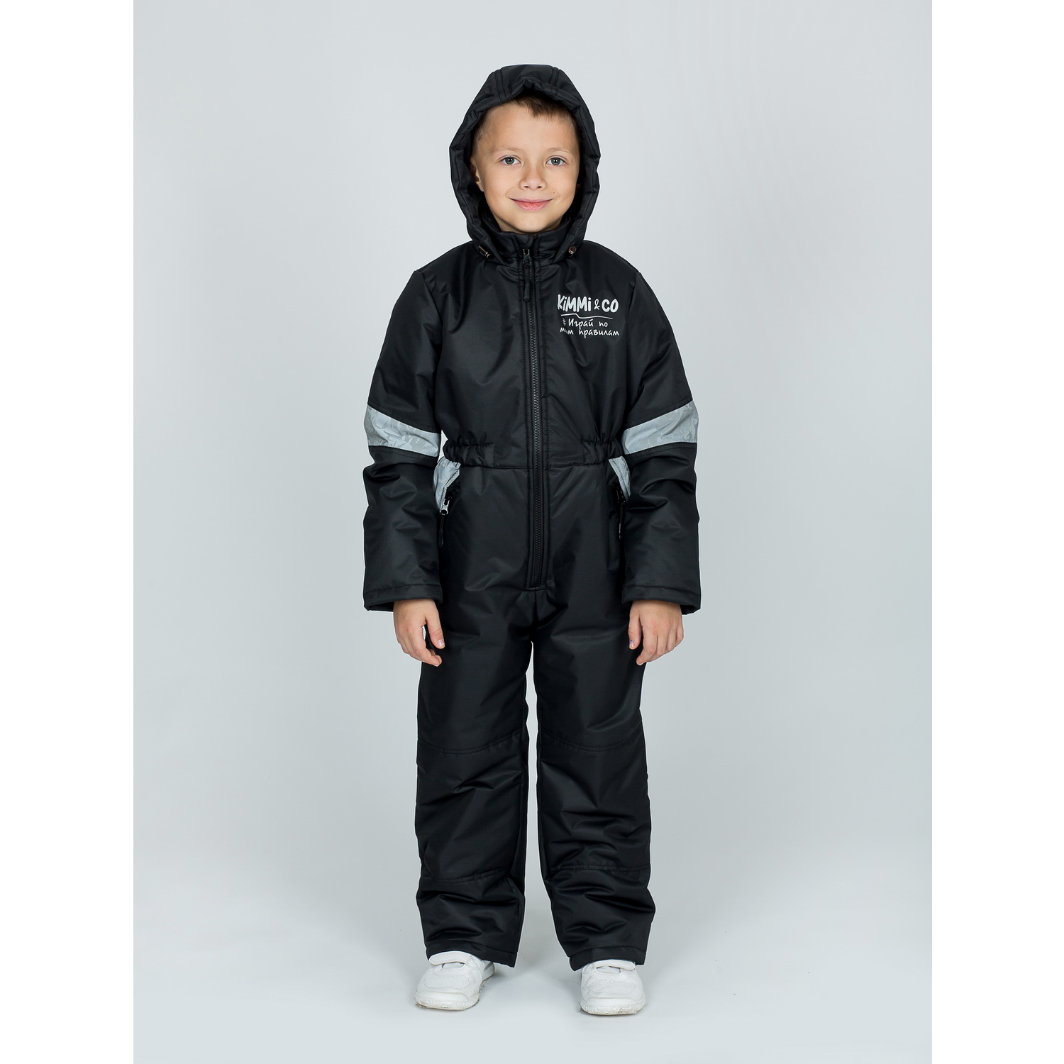 Комбинезон KiMMi co К-150830-041 черный - фото 13