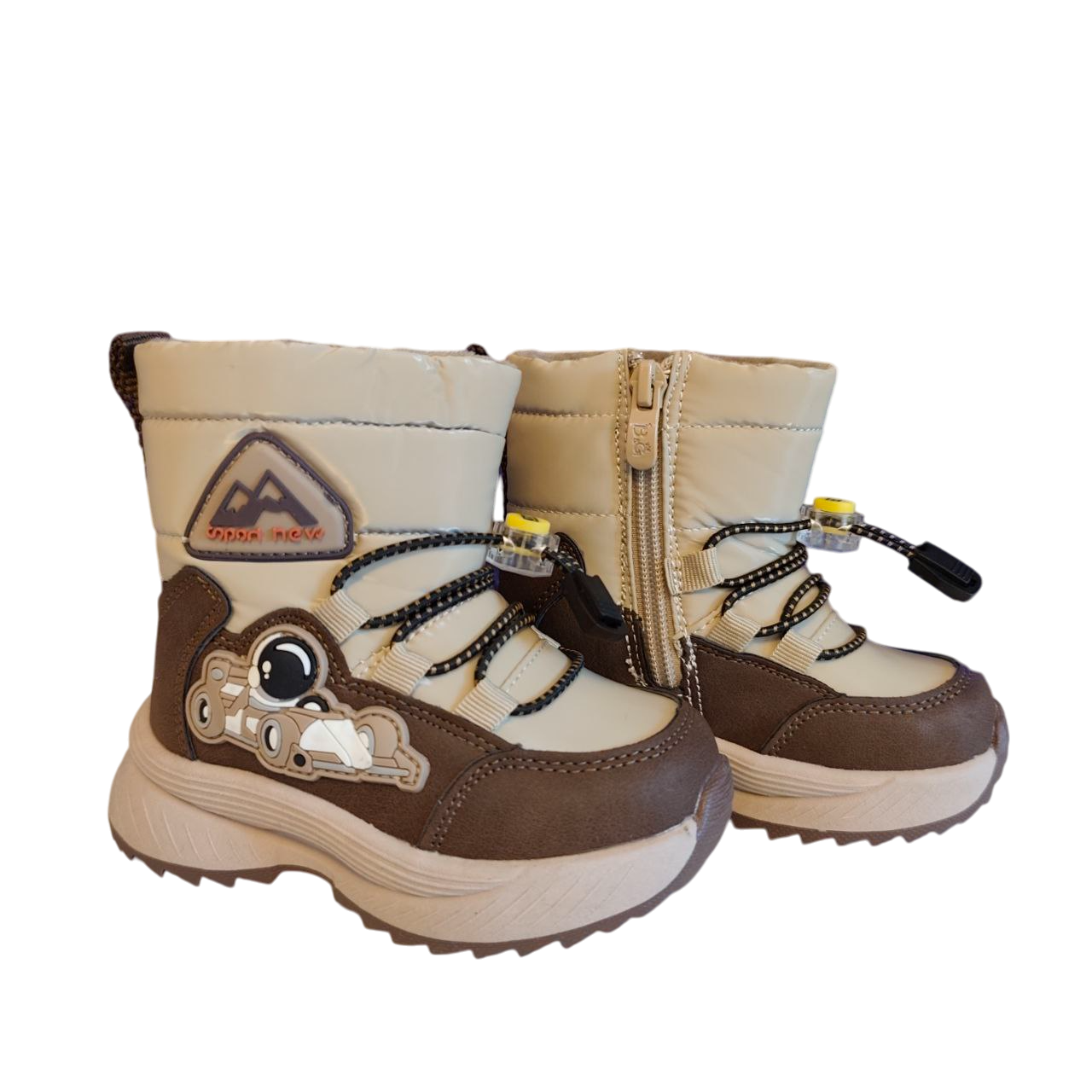 Ботинки mutter ботинки_зимние_бежевые - фото 1