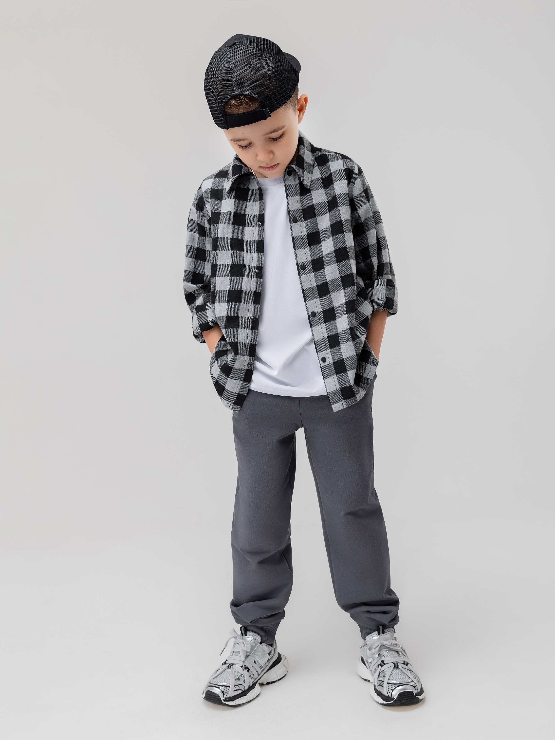 Брюки спортивные Bodo 6-445MU_темно-серый - фото 3