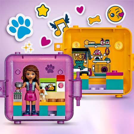 Конструктор LEGO Friends Шкатулка Покупки Андреа блочный