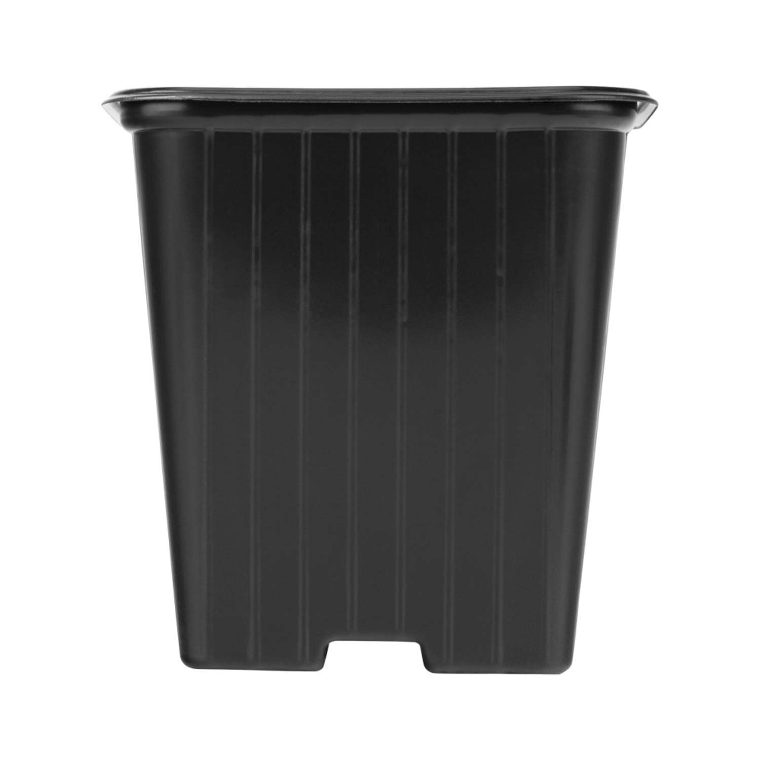 Горшок формованный . 1л 11*11*11см - фото 2