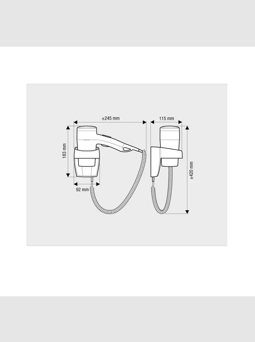 Фен Valera Premium 533.15/038B - фото 3