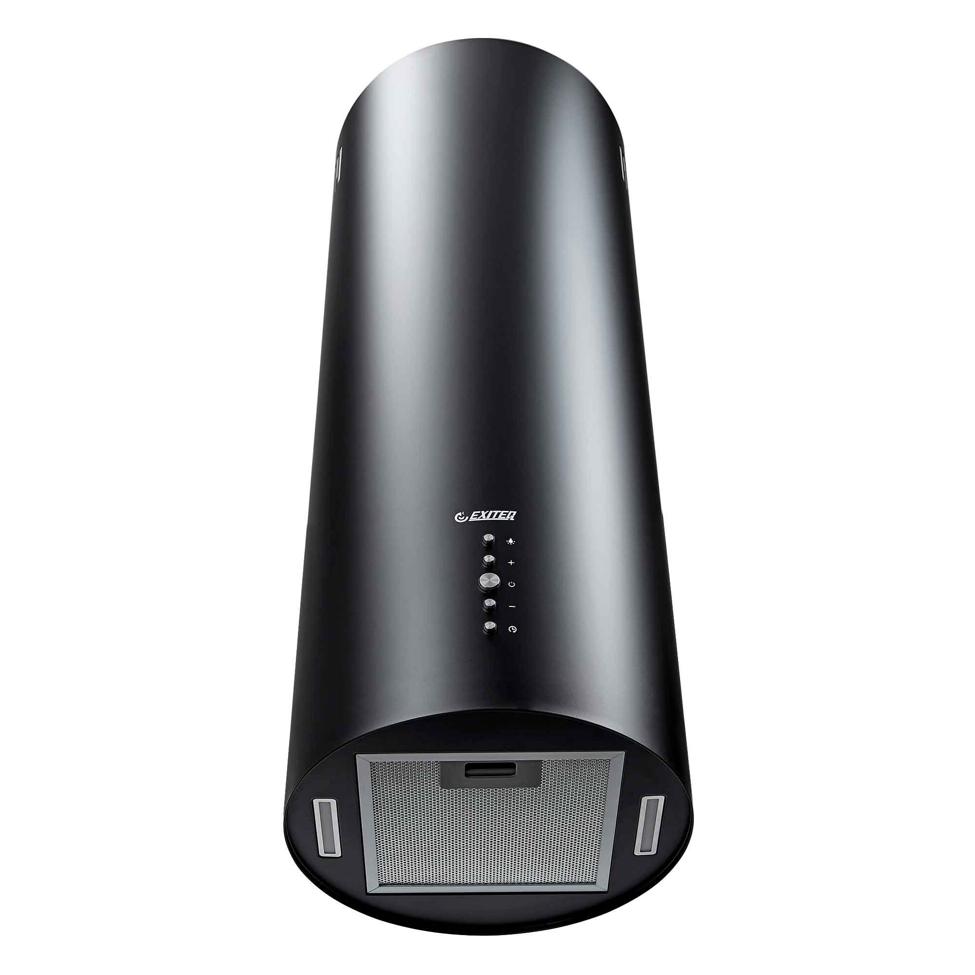 Вытяжка кухонная цилиндрическая EXITEQ EX-1296 black - фото 5