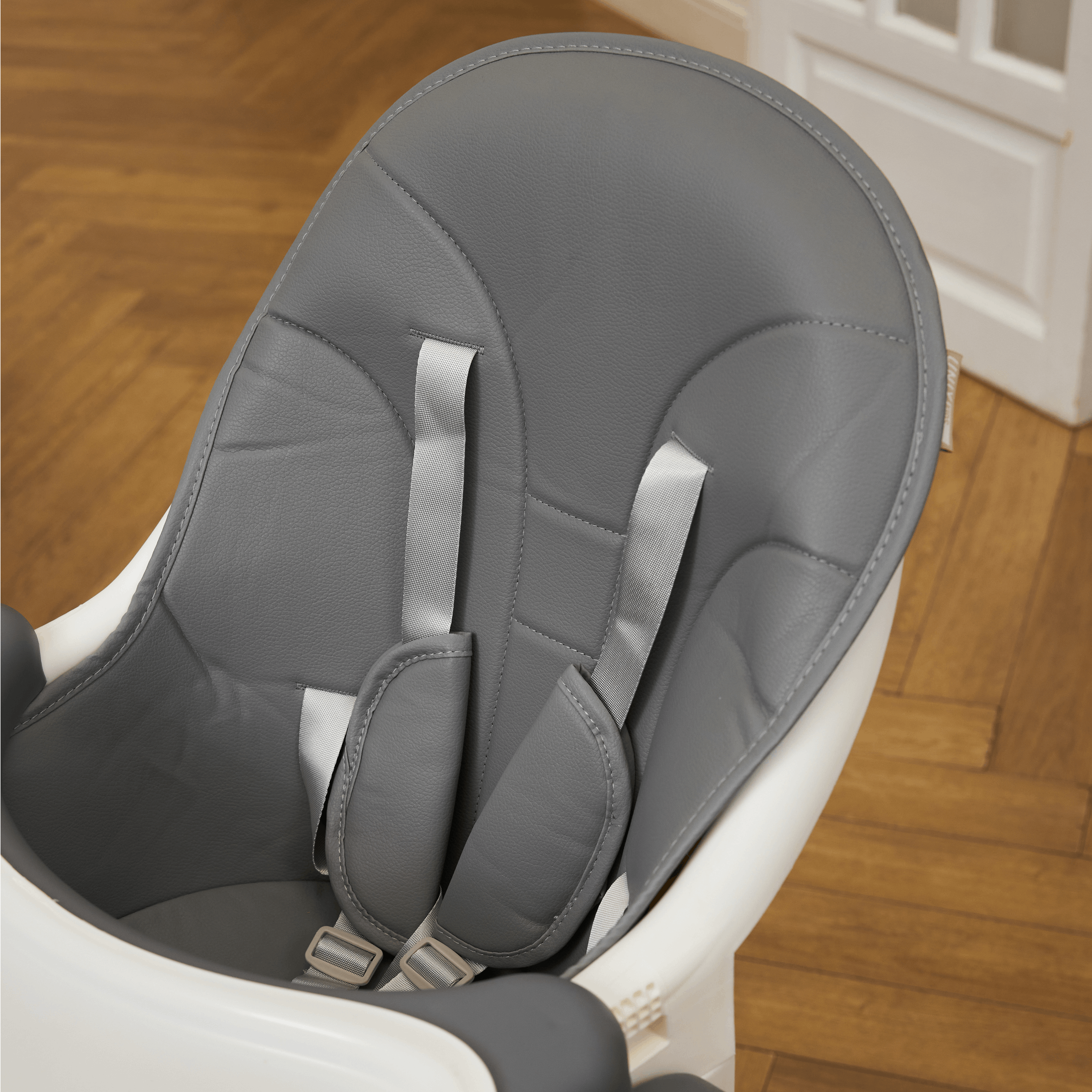 Стульчик для кормления UNIX Kids Classic серый - фото 21