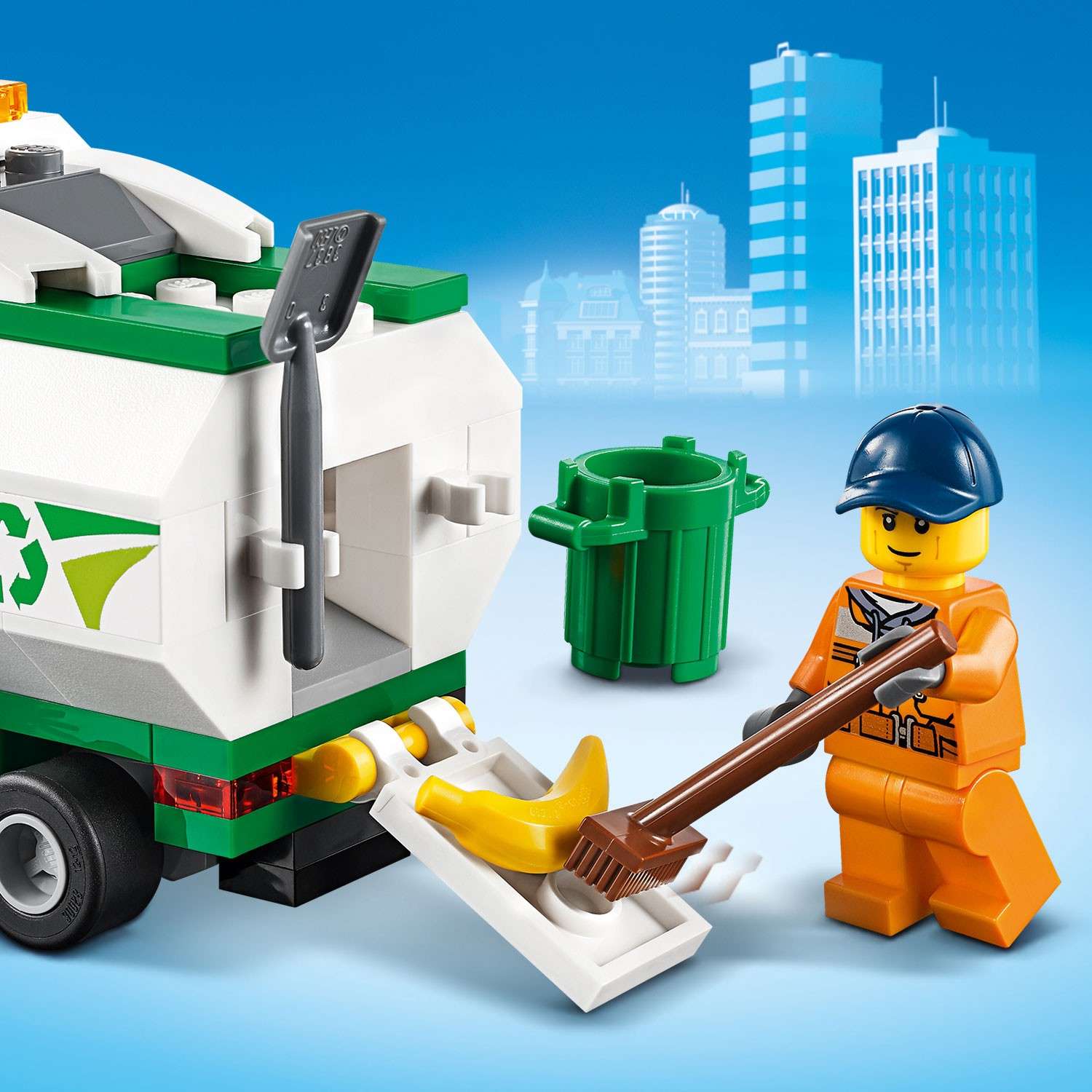 Конструктор LEGO City Great Vehicles Street Sweeper - фото 11