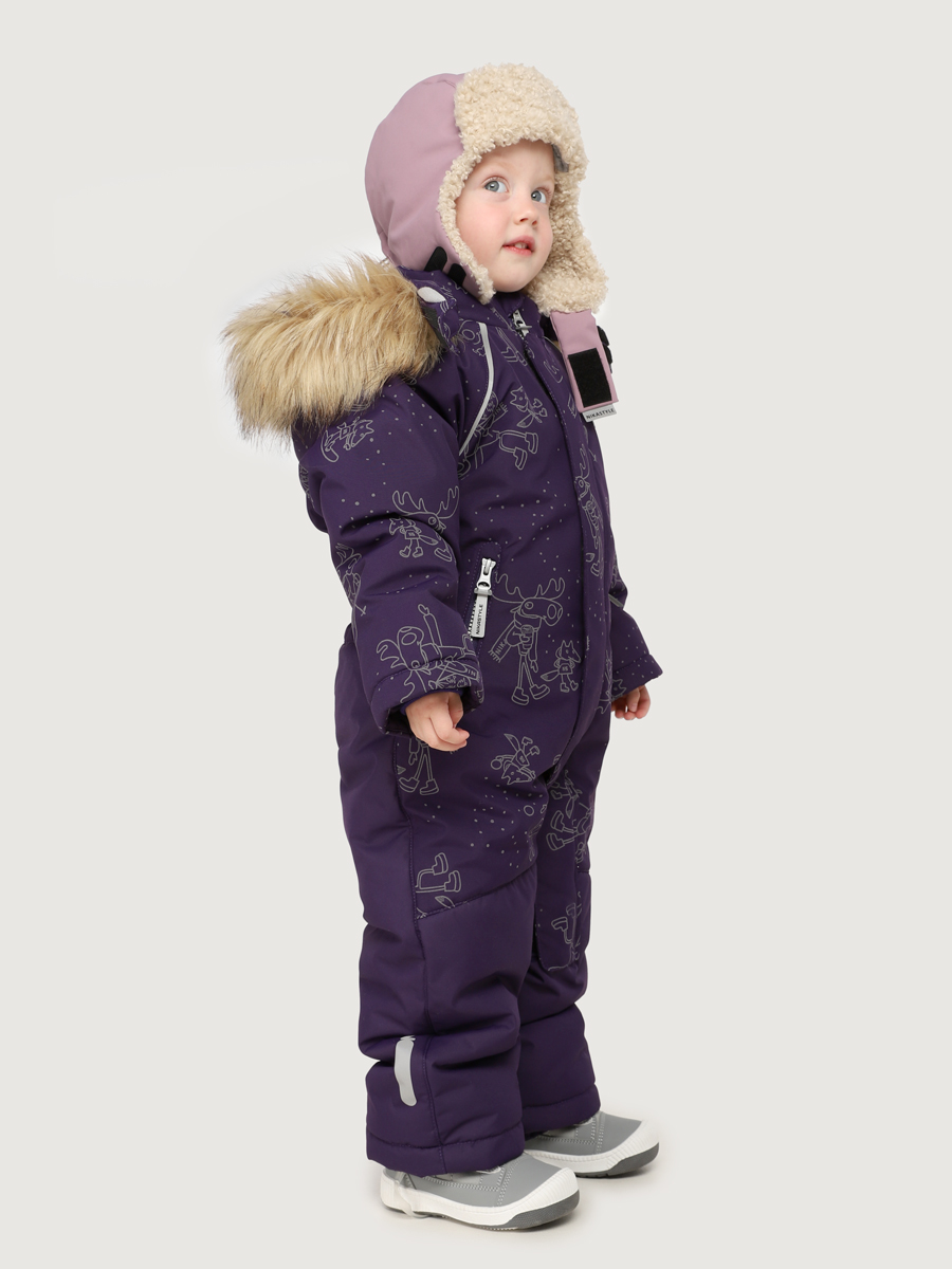 Комбинезон NIKASTYLE 8з0425 фиолет - фото 4