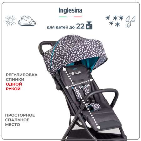 Коляска прогулочная Inglesina Quid 2 Polca Dot Black