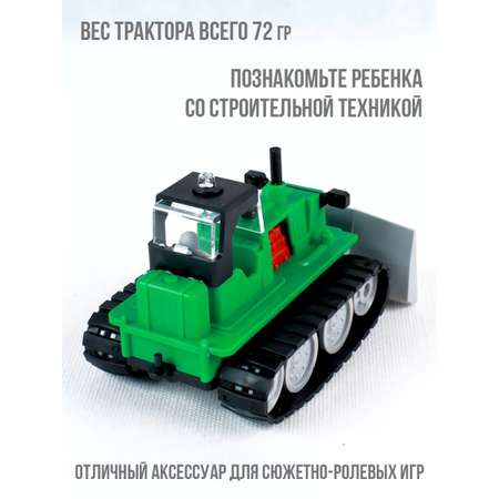 Бульдозер Форма зеленый
