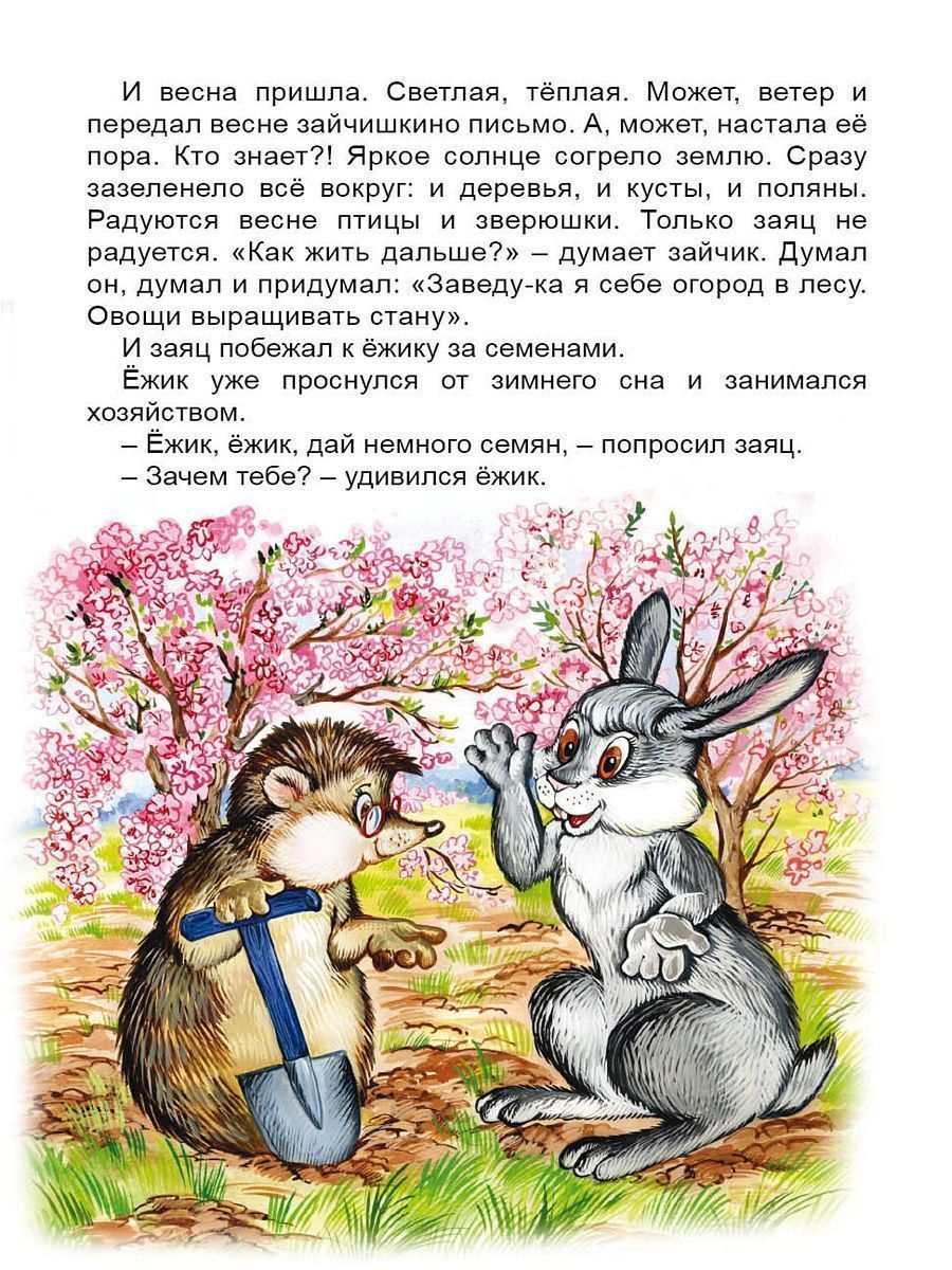 Книга Алтей Детские книги сказки для малышей «Лесной огород» набор 4 шт. - фото 7