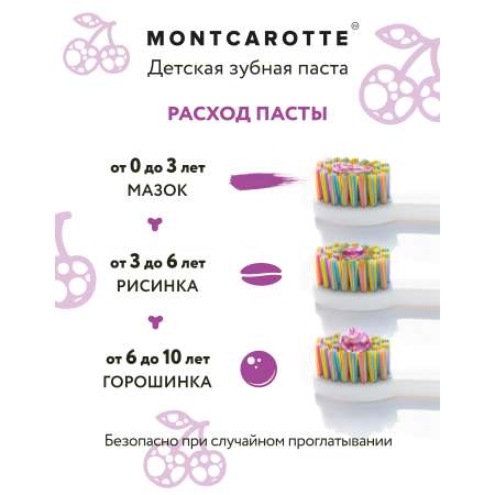 Зубная паста Montcarotte Ягоды