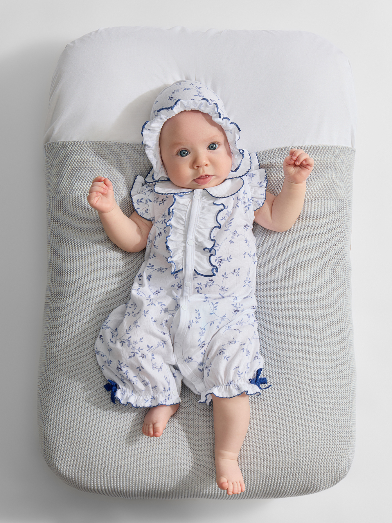 Комплект Happy Baby 90164-0_blue(flowers) - фото 1