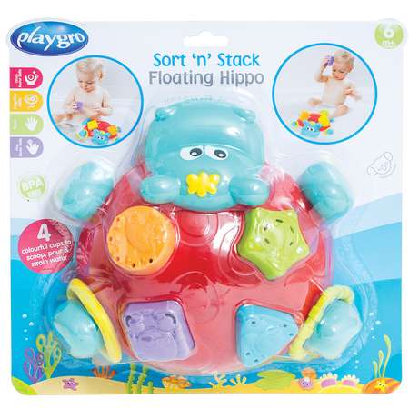 Сортер Playgro Бегемотик