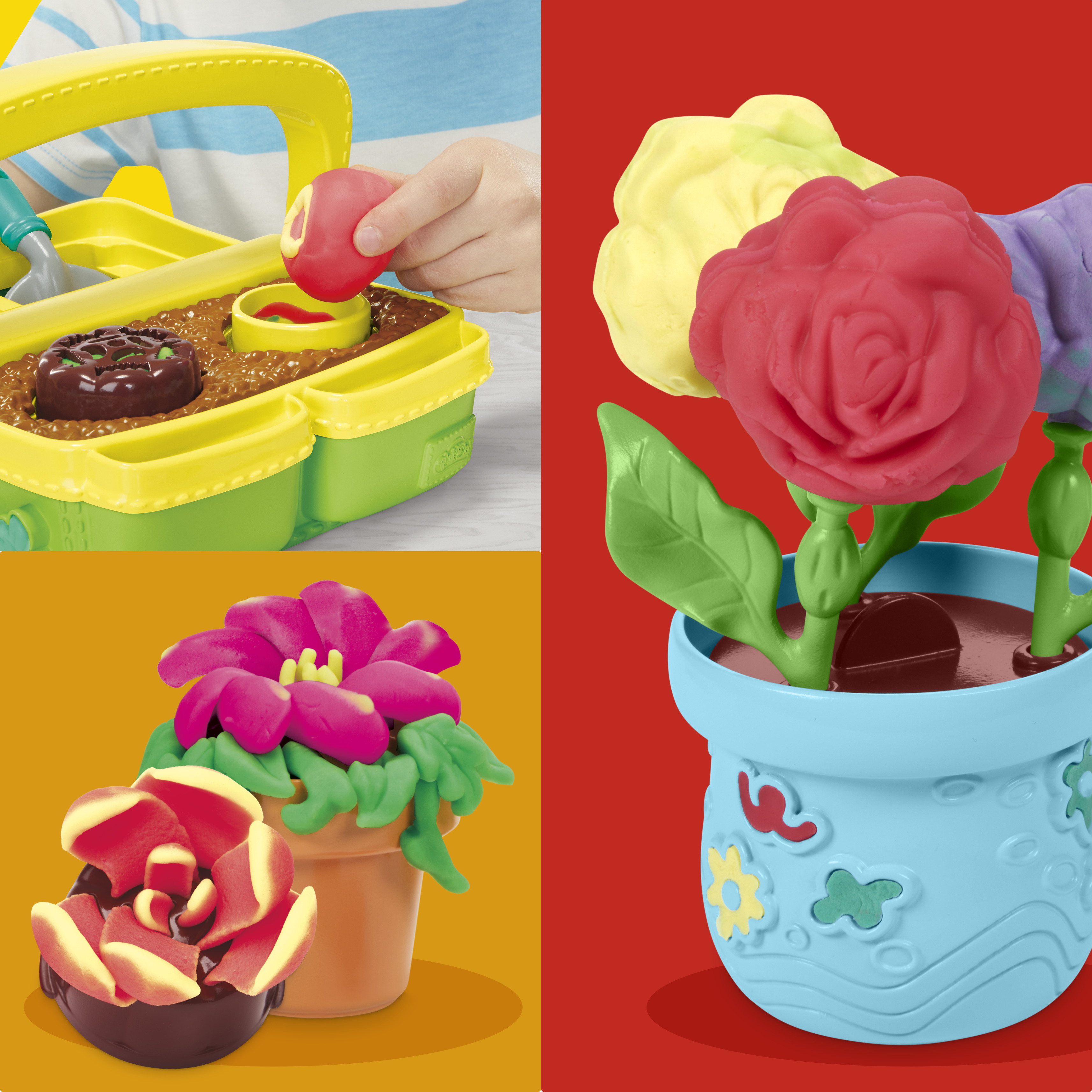 Масса для лепки Hasbro Набор Play-Doh Цветы - фото 5