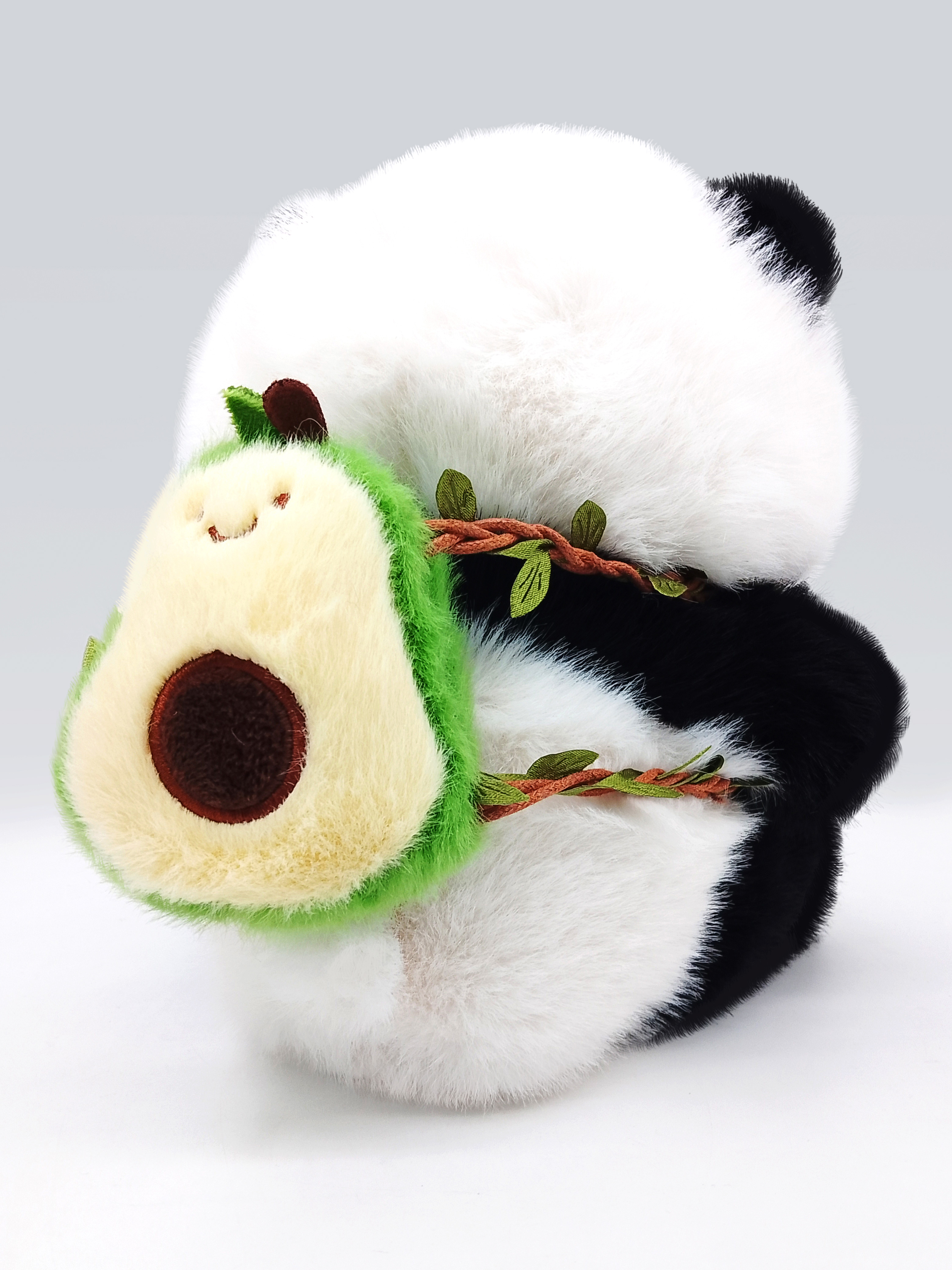 Мягкая игрушка Angelaki панда с рюкзачком 25 см - фото 3