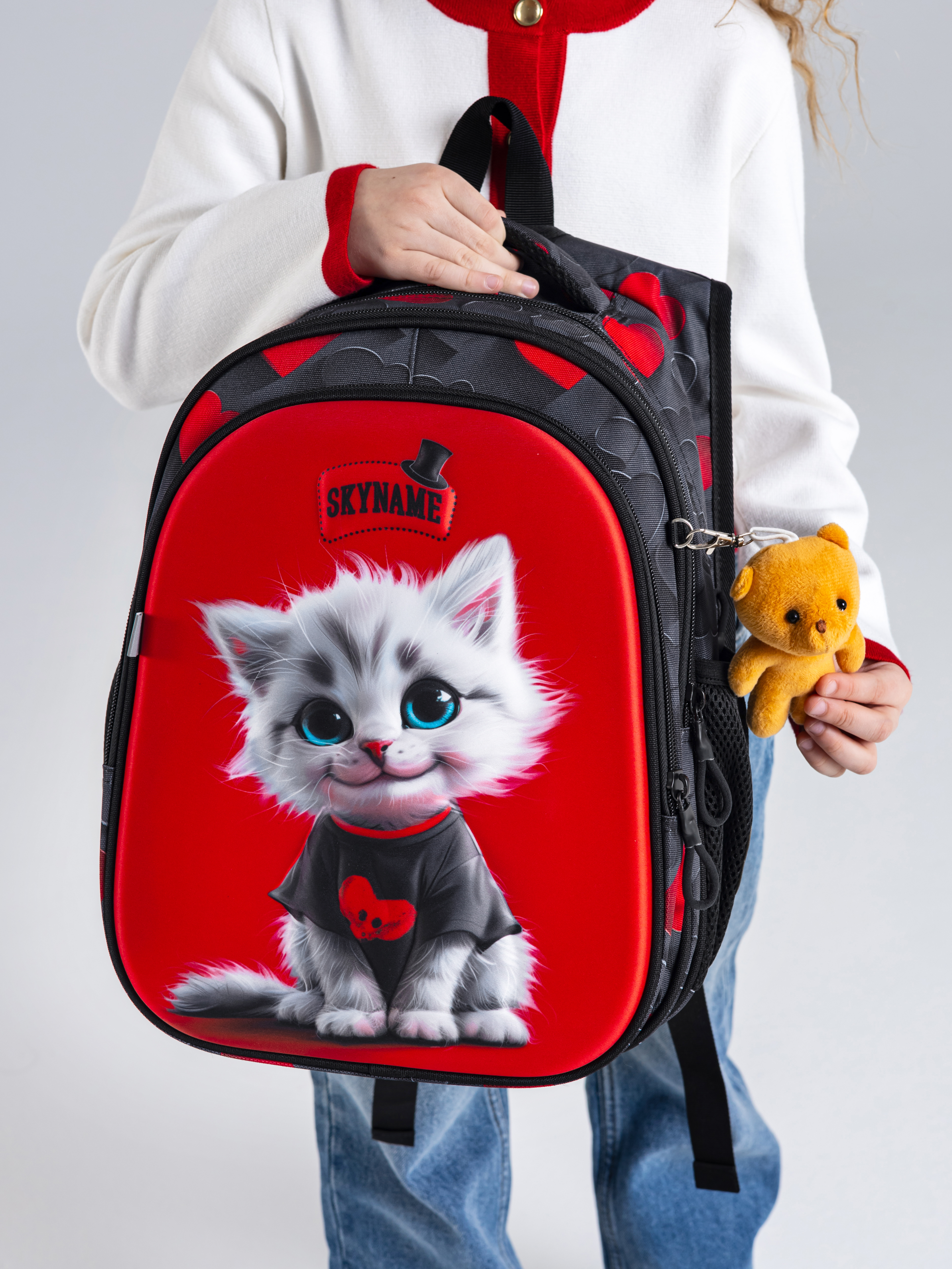 Рюкзак SkyName 1-4 класс, набор 5 в 1 - фото 7