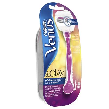 Бритва+2 сменные кассеты Venus VENUS&OLAY Sugarberry