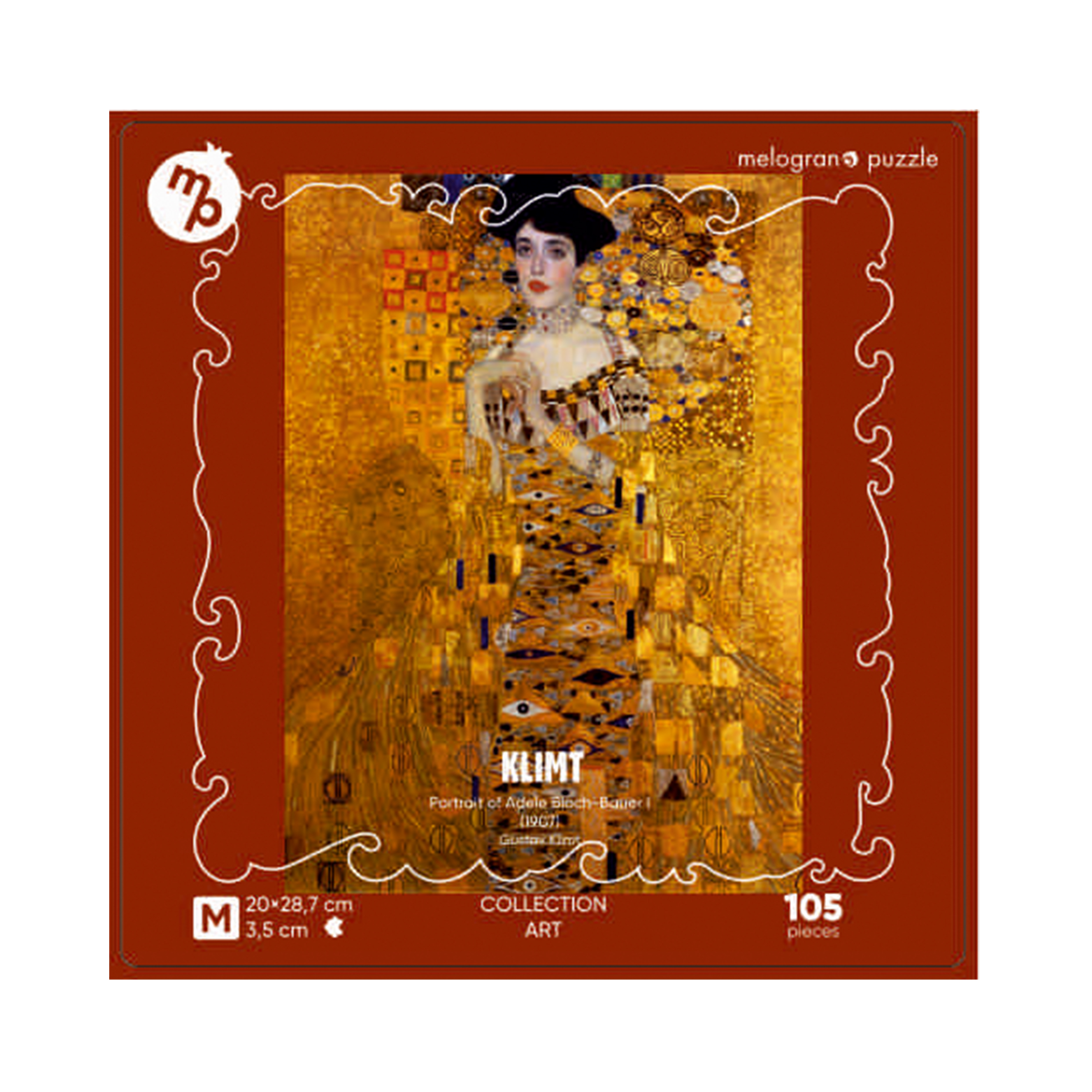 Пазл 1TOY Густав Климт. Портрет Адели деревянный - фото 10