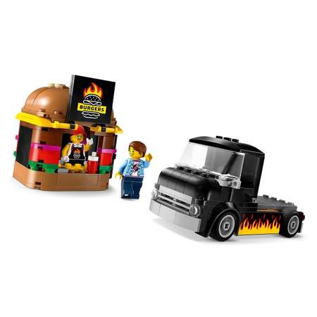Конструктор LEGO City Бургер Трак блочный