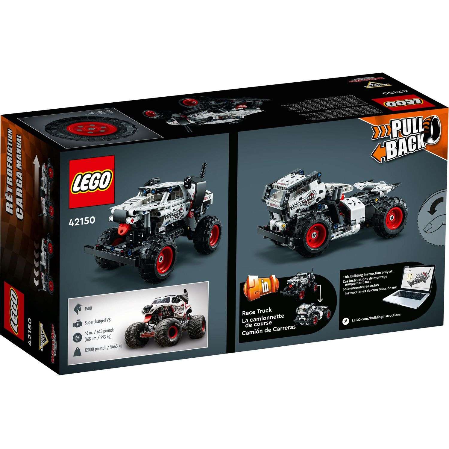 Конструктор LEGO Technic Форд Ф-150 Раптор блочный - фото 6