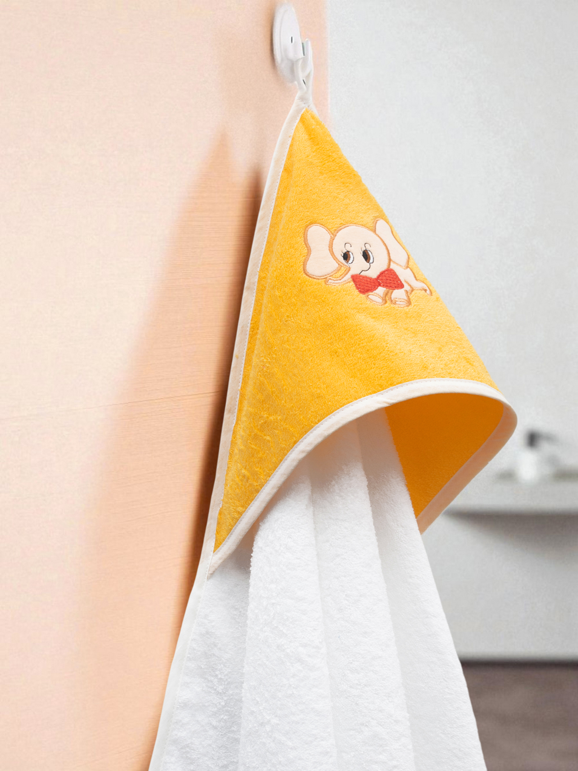 Полотенце уголок Wellness Малыш-00/35_СБ 80 x 100 см 1 шт. - фото 5