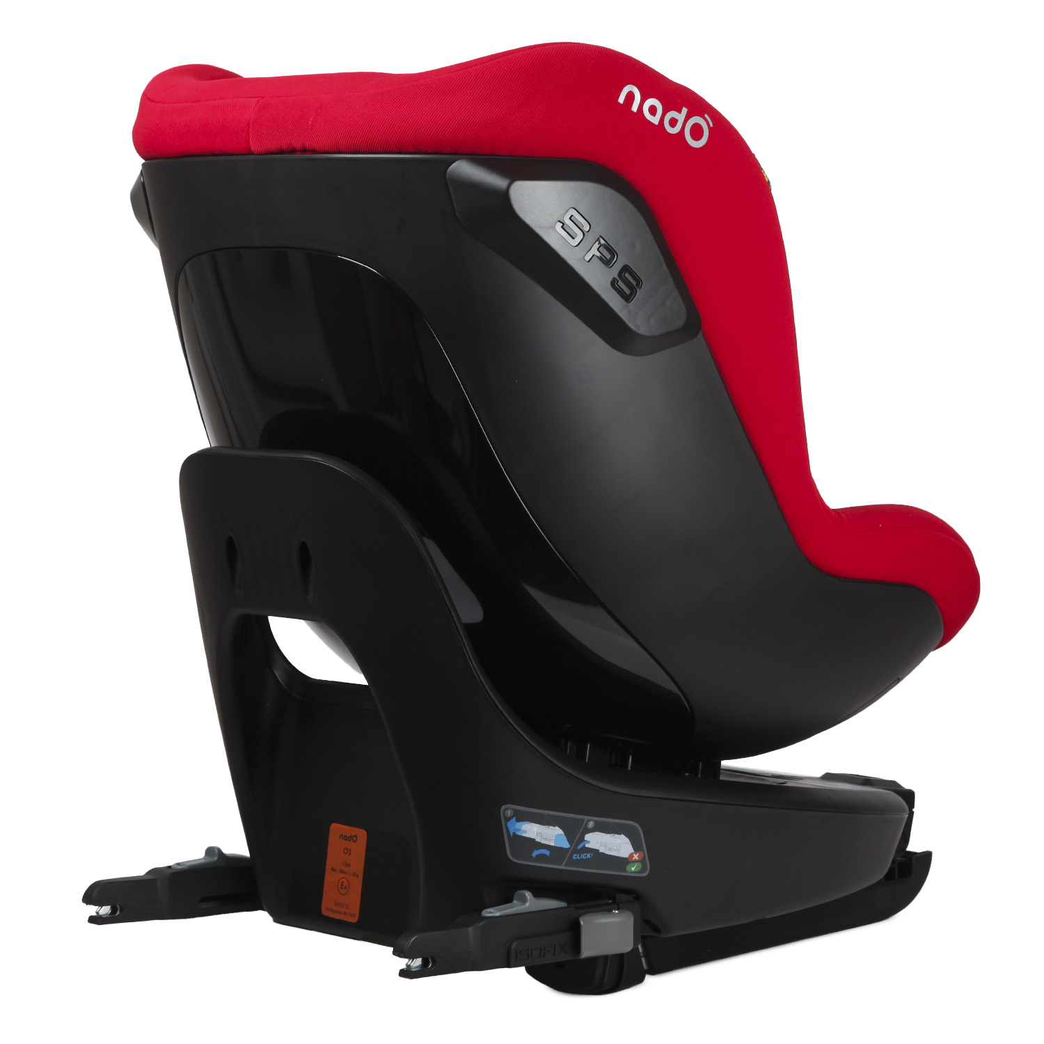 Автокресло nado Garnet red Isofix 0+/1 (0-18 кг) - фото 19