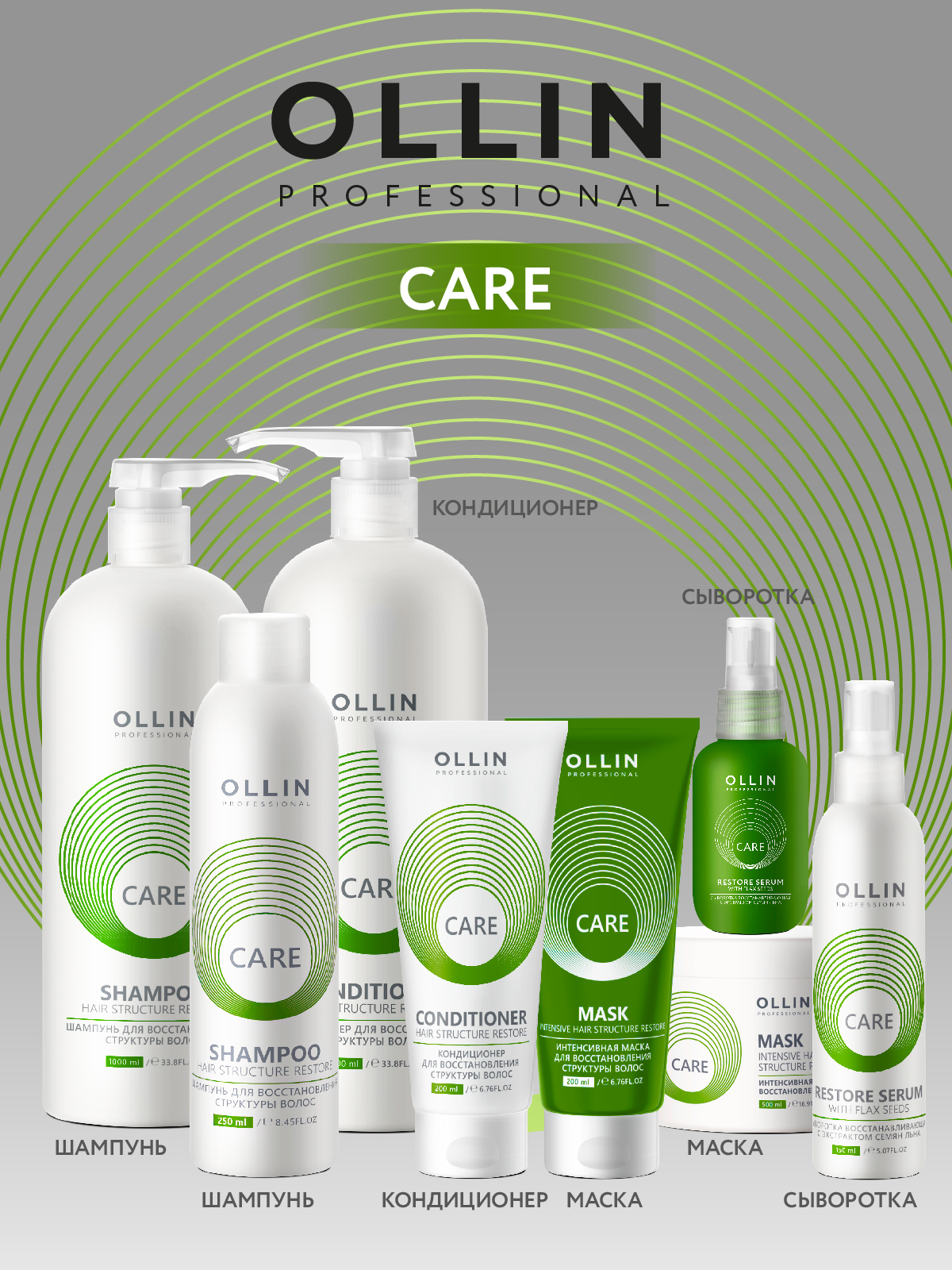 Набор средств Ollin - фото 10