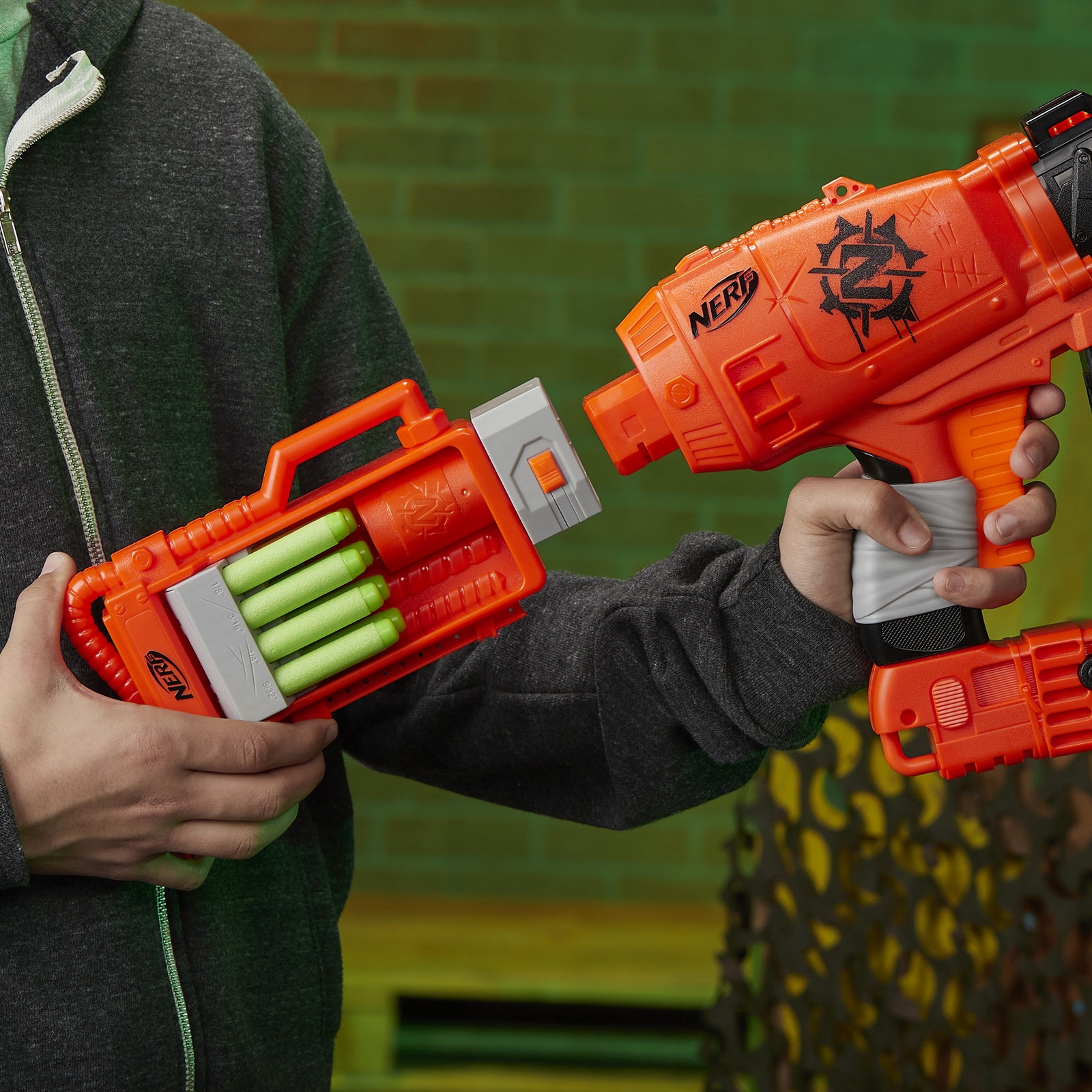Бластер Nerf Zombie Strike Ногтегрыз - фото 4