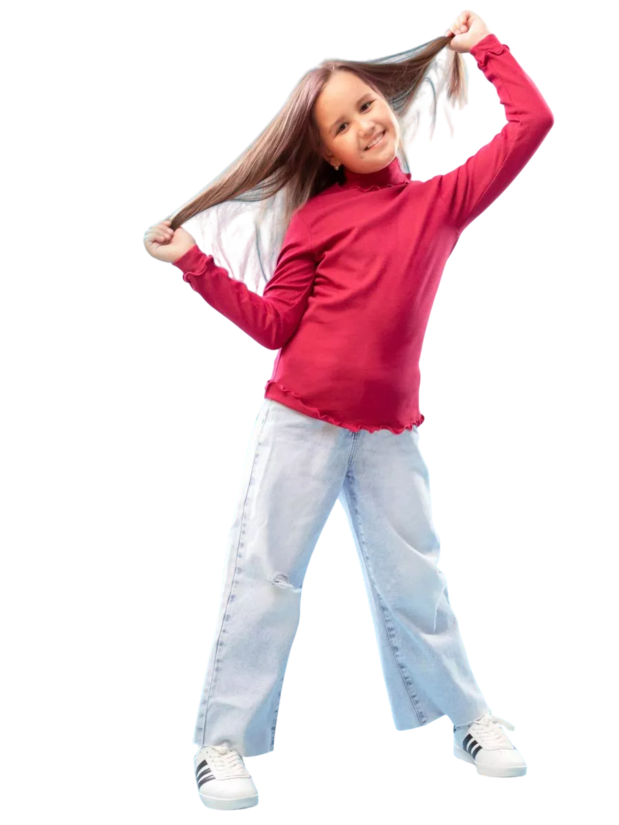 Водолазка TOTEMFOX 231Р1(3)F/бордовый - фото 2