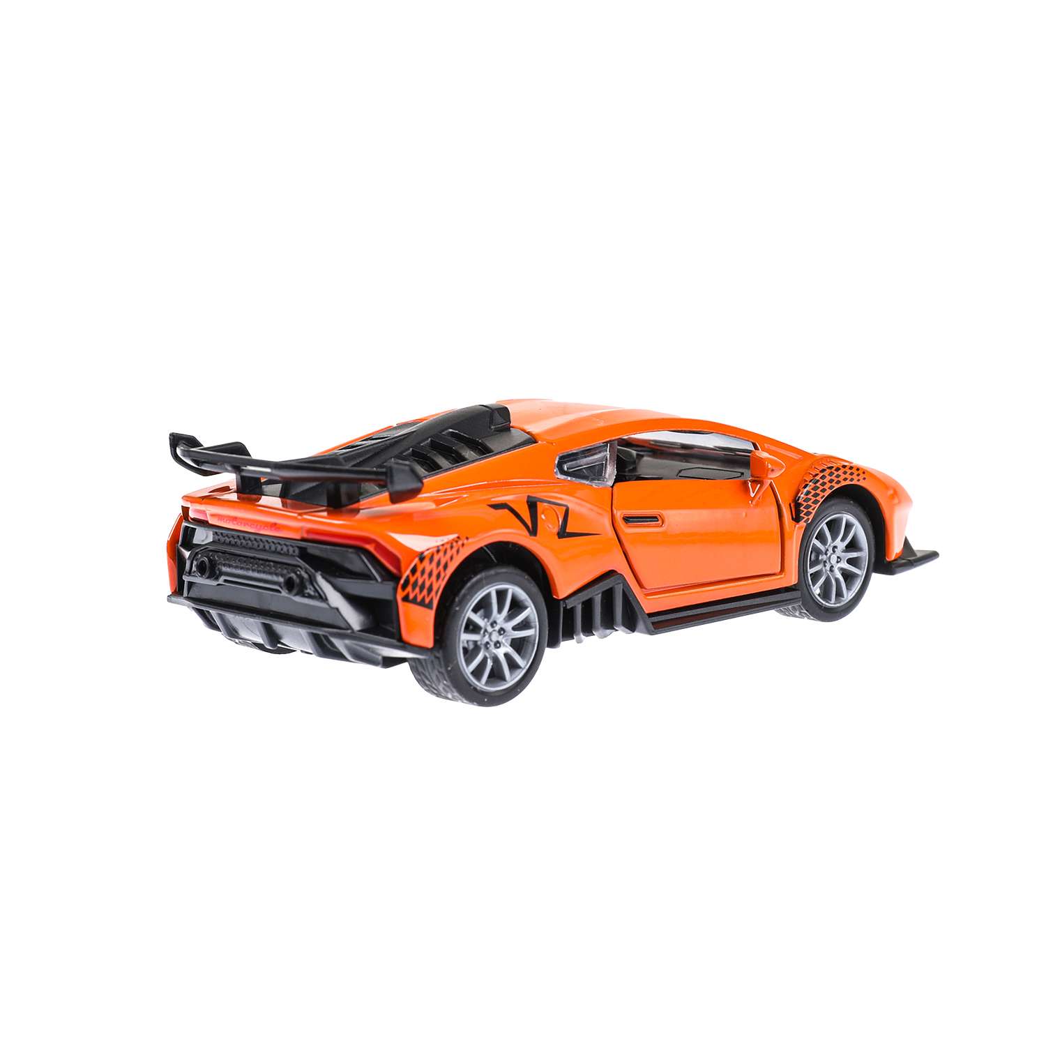 Автомобиль Технопарк Lamborghini Спорткар оранжевый 380342 - фото 11