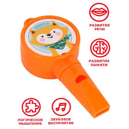 Игрушка музыкальная Рыжий кот бубен