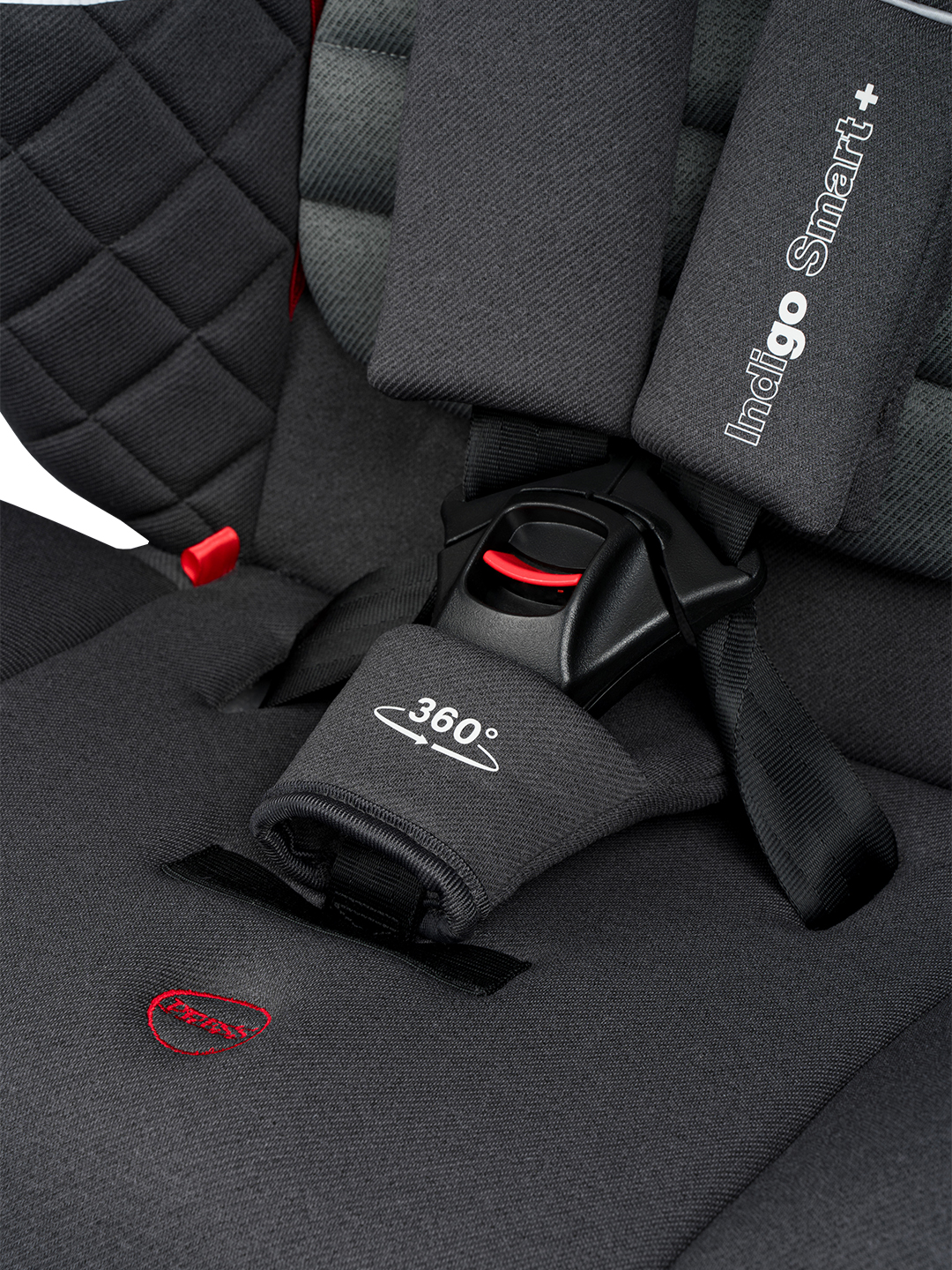 Автокресло Indigo SMART+ черный Isofix 0+/1/2/3 (0-36 кг) - фото 14
