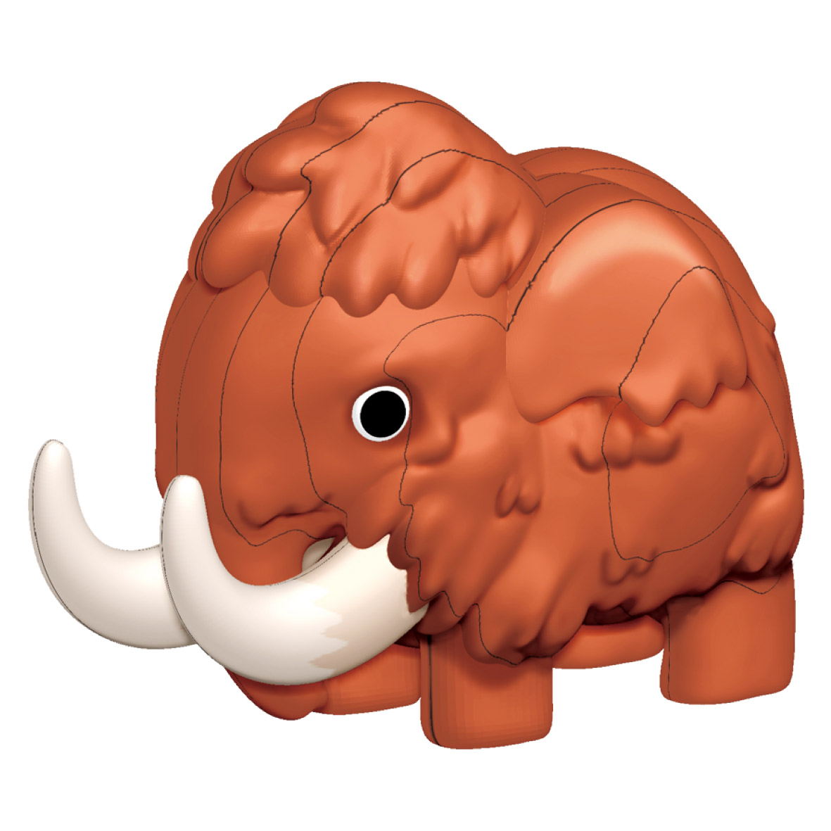 Конструктор СЛИПАРИКИ Мамонт 16 дет. - фото 3