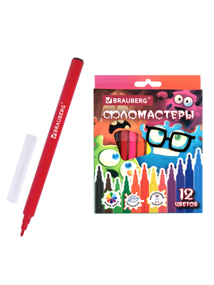 Фломастеры Brauberg - фото 2