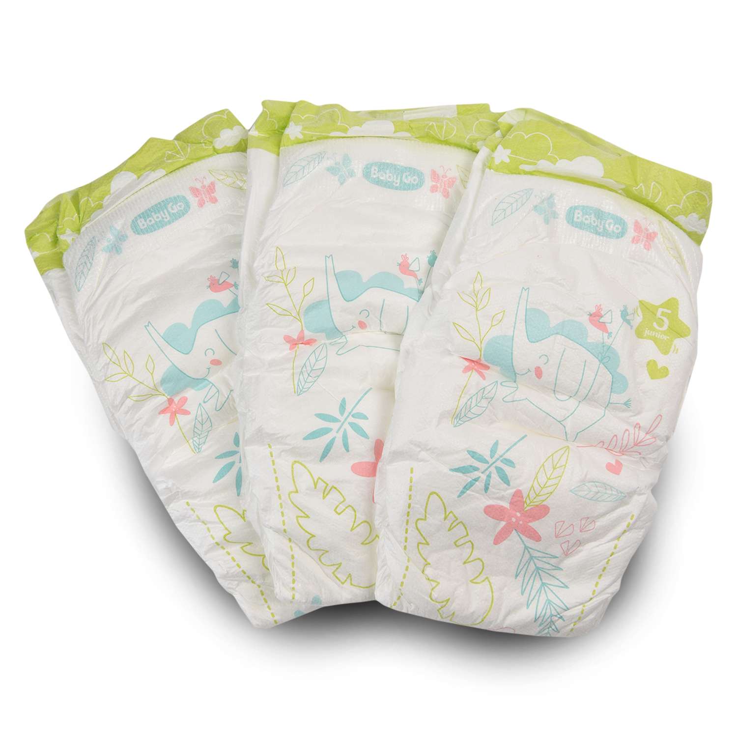 Подгузники BabyGo Classic 5 (11-25 кг) 56 шт. - фото 4